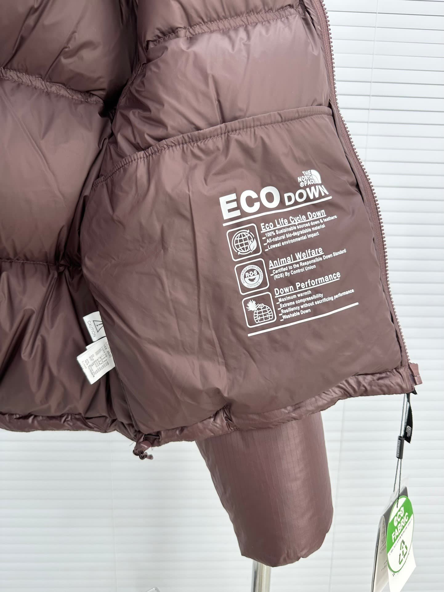 The North Face White Label Cropped Down Jacket